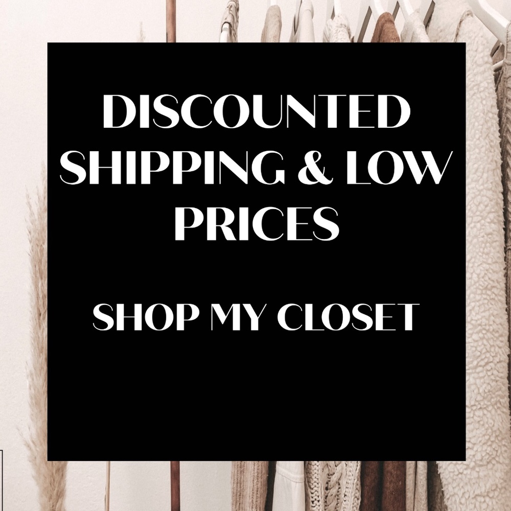 DISCOUNTED SHIPPING AND LOW PRICES